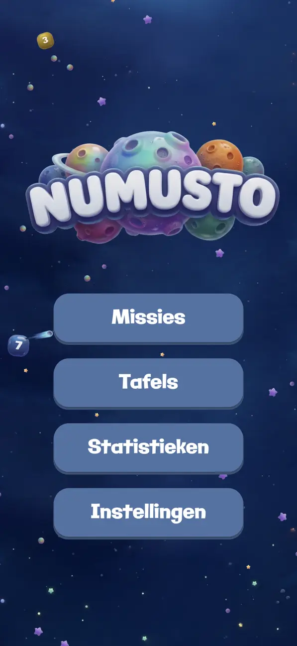 Screenshot van thema keuze pagina
